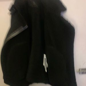 Zara outerwear fur women’s jacket